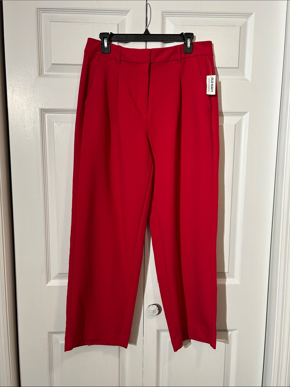 NWT OLD NAVY Extra High-Rise Taylor Wide Leg Trouser Pants size Large L Petite